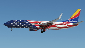 Southwest Airlines "Freedom One" w/Cabin PMDG 737-8H4 thumbnail 3