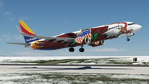 Southwest Airlines "Illinois One" w/Cabin PMDG 737-8H4 thumbnail 5