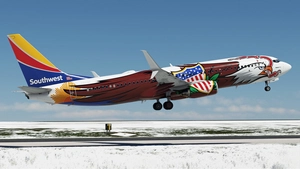 Southwest Airlines "Illinois One" w/Cabin PMDG 737-8H4 thumbnail 11