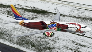 Southwest Airlines "Illinois One" w/Cabin PMDG 737-8H4 thumbnail 3