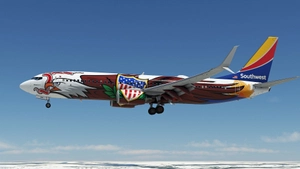 Southwest Airlines "Illinois One" w/Cabin PMDG 737-8H4 thumbnail 9