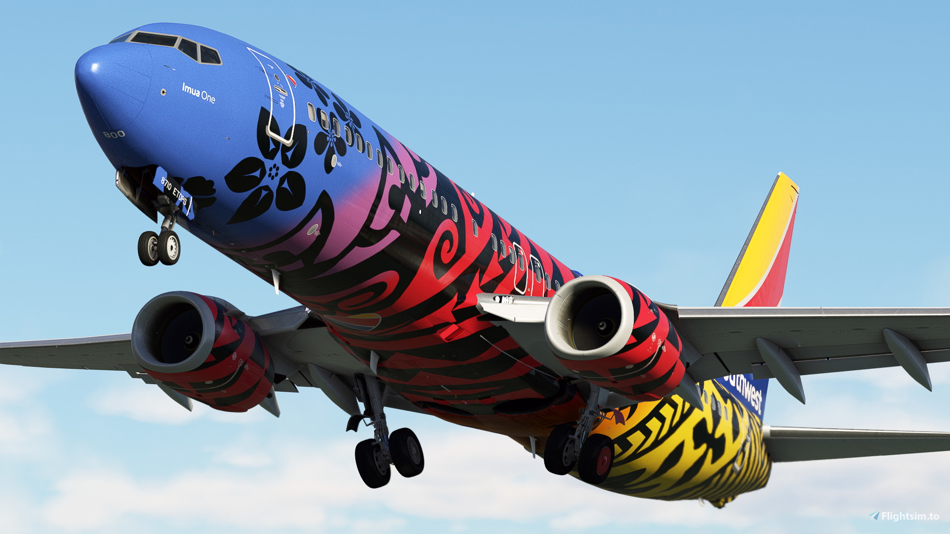 Southwest Airlines "Imua One" w/Cabin PMDG 737-8 - Image 1