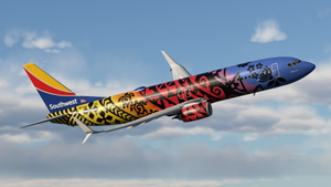 Southwest Airlines "Imua One" w/Cabin PMDG 737-8 thumbnail 5