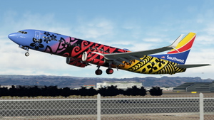 Southwest Airlines "Imua One" w/Cabin PMDG 737-8 thumbnail 6