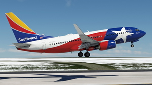 Southwest Airlines "Lone Star One" w/Cabin PMDG B737-7H4 thumbnail 4