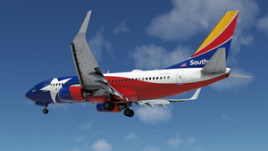 Southwest Airlines "Lone Star One" w/Cabin PMDG B737-7H4 thumbnail 7