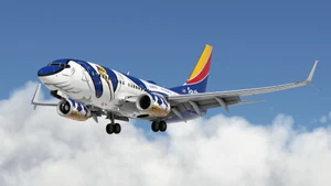 Southwest Airlines "Louisiana One" w/Cabin PMDG 737-7H4 thumbnail 3