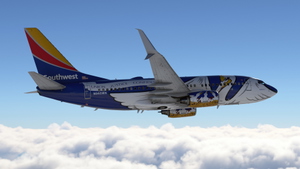 Southwest Airlines "Louisiana One" w/Cabin PMDG 737-7H4 thumbnail 8