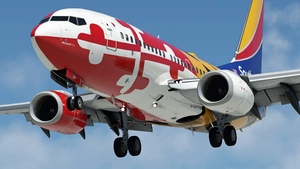 Southwest Airlines "Maryland One" w/Cabin PMDG 737-7H4 thumbnail 1