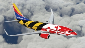 Southwest Airlines "Maryland One" w/Cabin PMDG 737-7H4 thumbnail 4