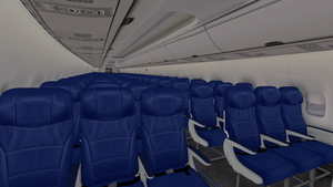 Southwest Airlines "Missouri One" w/Cabin PMDG 737-7H4 thumbnail 12