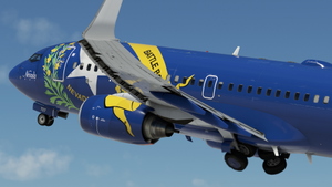 Southwest Airlines "Nevada One" w/Cabin PMDG B737-7H4 thumbnail 6
