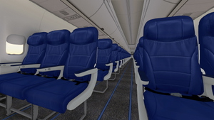Southwest Airlines "New Mexico One" w/Cabin PMDG 737-7H4 thumbnail 12