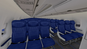 Southwest Airlines "New Mexico One" w/Cabin PMDG 737-7H4 thumbnail 13