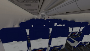 Southwest Airlines "New Mexico One" w/Cabin PMDG 737-7H4 thumbnail 14