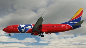 Southwest Airlines "Tennessee One" w/Cabin PMDG 737-8H4 thumbnail 7