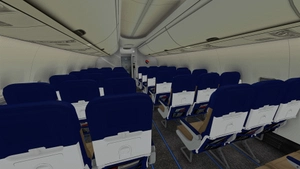 Southwest Airlines "The Herbert D. Kelleher" w/Cabin PMDG 737-7H4 thumbnail 13