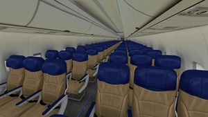 Southwest Airlines "The Herbert D. Kelleher" w/Cabin PMDG 737-7H4 thumbnail 12
