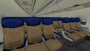 Southwest Airlines "The Herbert D. Kelleher" w/Cabin PMDG 737-7H4 thumbnail 11