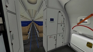 Southwest Airlines "The Herbert D. Kelleher" w/Cabin PMDG 737-7H4 thumbnail 10