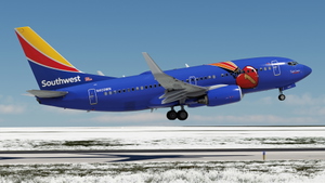 Southwest Airlines "Triple Crown One" w/Cabin PMDG 737-7H4 thumbnail 5