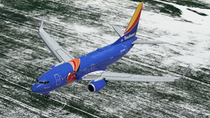 Southwest Airlines "Triple Crown One" w/Cabin PMDG 737-7H4 thumbnail 3