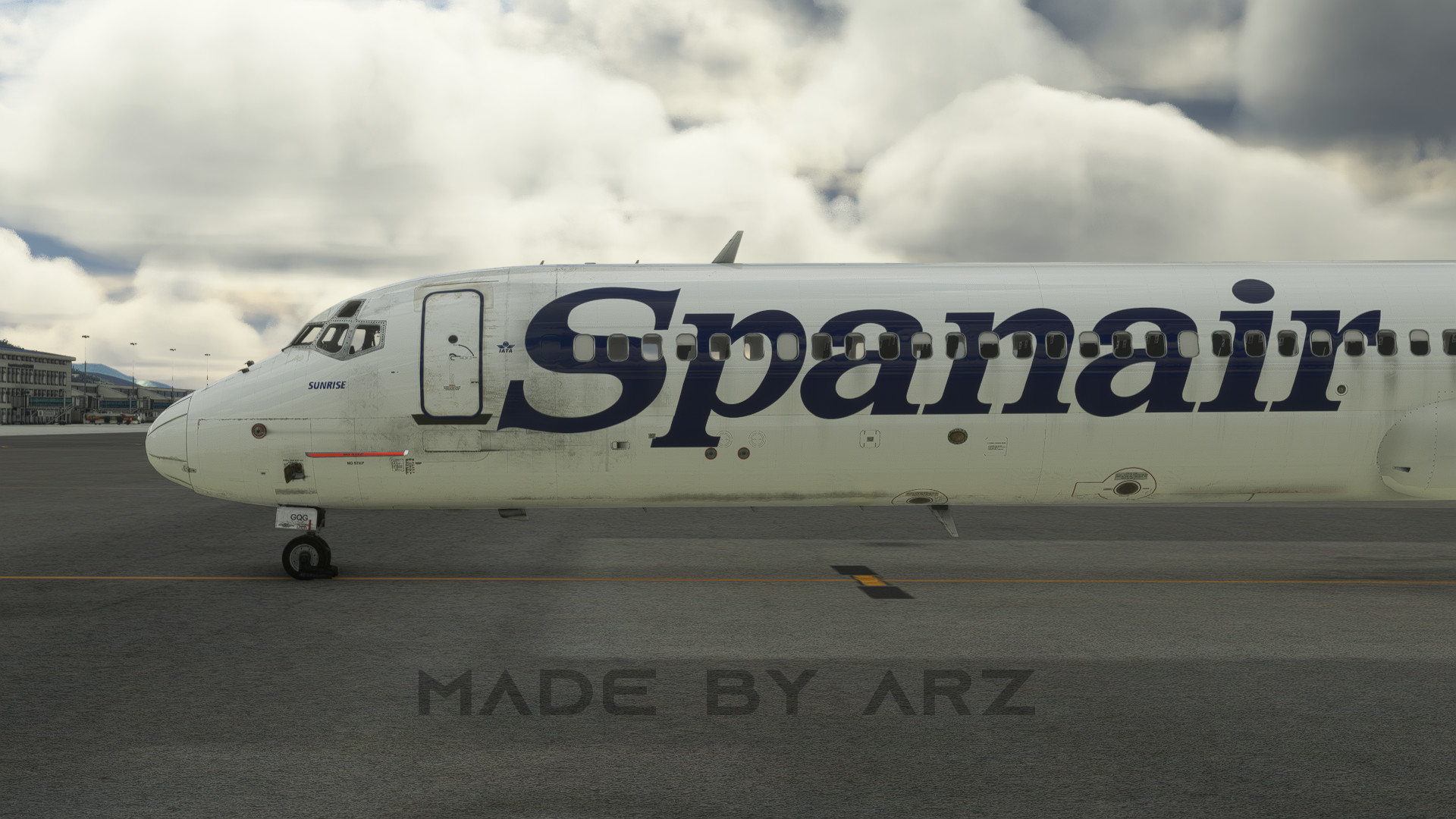 Spanair EC-GQG MD83 - MaddogX (Legacy) | Custom Cockpit  - Image 1