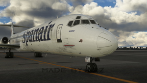 Spanair EC-GQG MD83 - MaddogX (Legacy) | Custom Cockpit  thumbnail 10