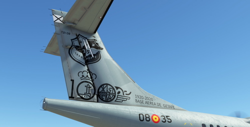 Spanish Airforce T21-08 "Getafe AFB 100 year sticker" C295 (FICTIONAL)