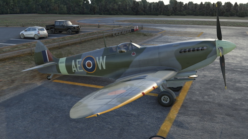 Spitfire MkIX No.402 Sqn RCAF AE-W