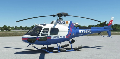 Cowansim H-125 Suffolk County Police Department N352PD