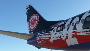 SunExpress "PokalExpress - Eintracht Frankfurt" (TC-SPC) - PMDG 737-800 thumbnail 7