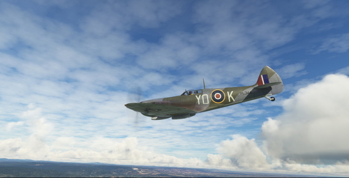 Supermarine Spitfire Mk.IXc VH-IUK YO-K