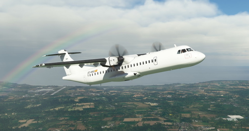 Swiftair "white livery" Hans Hartmann ATR 72-600