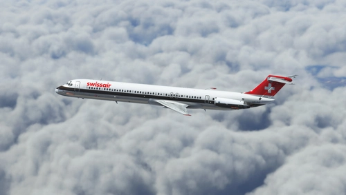 Swiss Air (HB-INF) Fly Maddog X MD82 - 8K