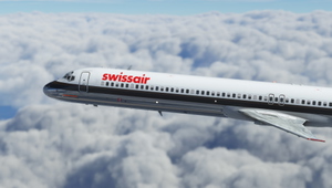 Swiss Air (HB-INF) Fly Maddog X MD82 - 8K thumbnail 2