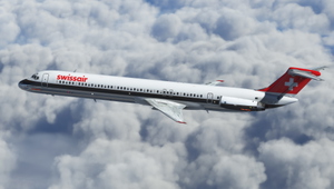 Swiss Air (HB-INF) Fly Maddog X MD82 - 8K thumbnail 4