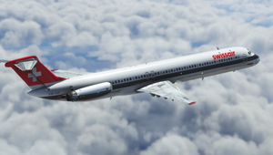 Swiss Air (HB-INF) Fly Maddog X MD82 - 8K thumbnail 5