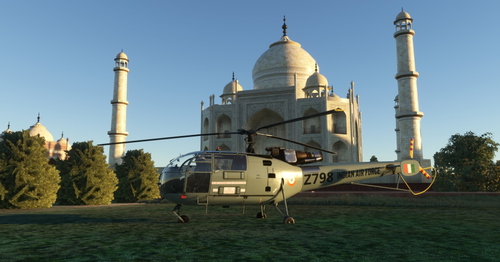 TAOG Alouette III Chetak Z798 Indian Air Force livery
