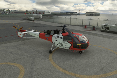 TAOG Alouette III Livery "USCG St. Petersburg"