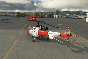 TAOG Alouette III Livery "USCG St. Petersburg" thumbnail 2