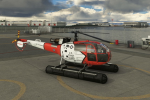 TAOG Alouette III Livery "USCG St. Petersburg" thumbnail 3