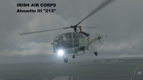 Taog's Hangar Alouette III Irish Air Corps "213" in 8K with English cockpit