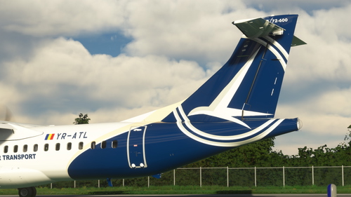 TAROM (YR-ATL) - Asobo ATR 72-600
