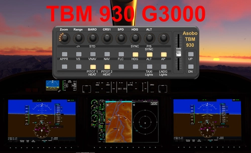 TBM930 X-Touch Mini gauges (AAO): Basic Layer-File (OfA)