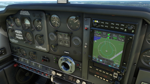TDS GTN750Xi Full Cockpit Integration for BrSimDesigns Bonanza H35 V-TAIL