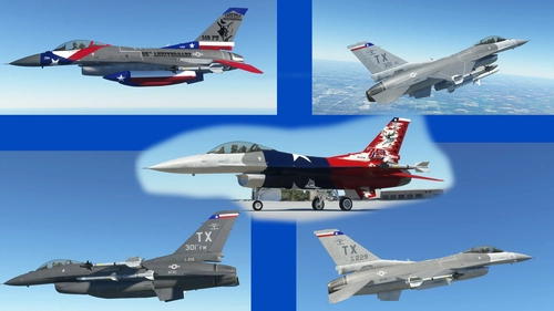 TEXAS ANG F-16 SPADS PACKAGE