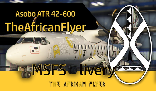 The African Flyer ATR42 (D2-TAF) - livery
