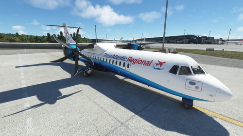 TransAtlantic Airlines ATR72 (HB-I55)