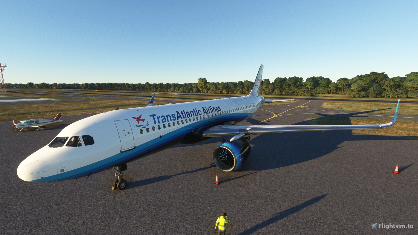 [A32NX] TransAtlantic Airlines FBW 32NX (N265TA) for Microsoft Flight ...